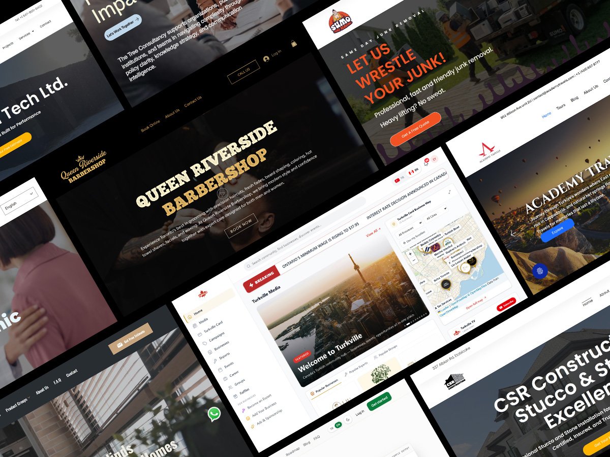 A local business website built by Fosync